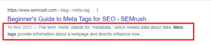what is meta tag in seo Google Search